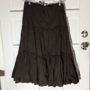 OLD NAVY MAXI CRINKLE SKIRT